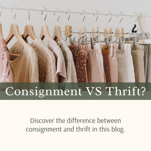 The Difference Between Consignment and Thrift