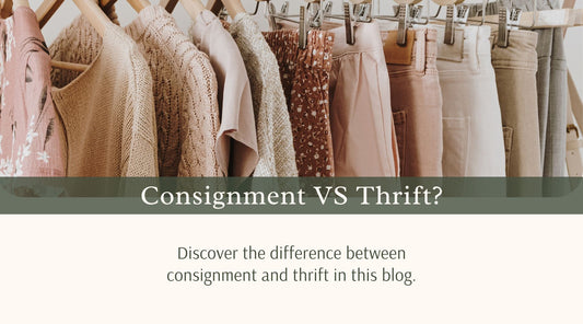 The Difference Between Consignment and Thrift